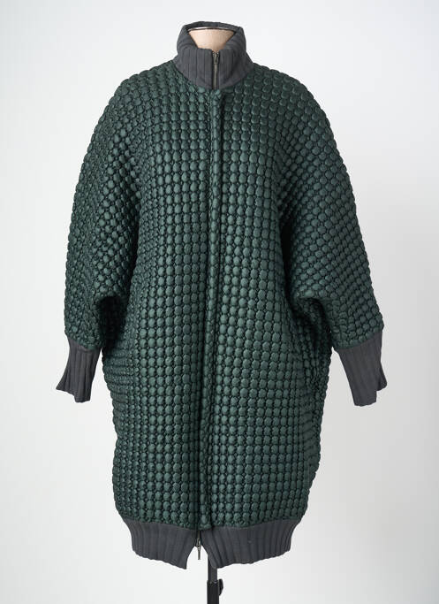 Doudoune poches sans capuche vert KEDZIOREK femme