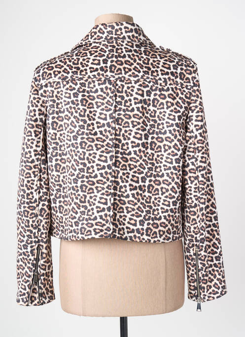 Veste casual coupe droite beige RINO & PELLE femme