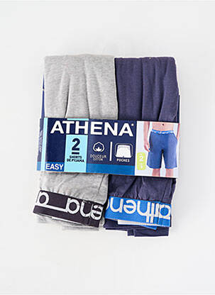 Pyjashort bleu ATHENA homme