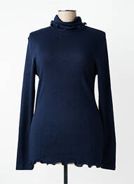 Top stretch manches longues bleu ARMOR LUX femme