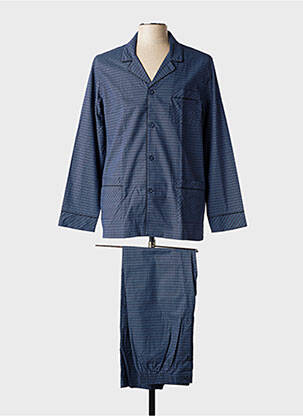 Pyjama coupe droite bleu EMINENCE homme