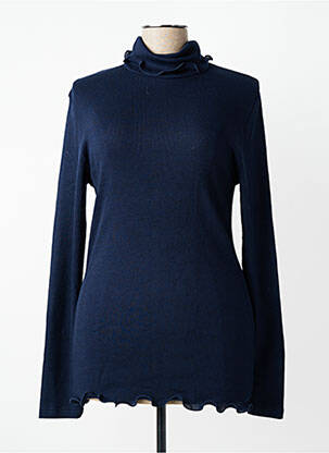 Top stretch manches longues bleu ARMOR LUX femme