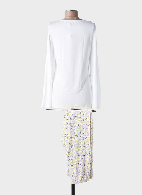 Pyjama tissage jersey blanc BISBIGLI femme