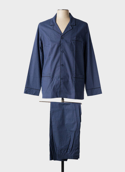 Pyjama coupe droite bleu EMINENCE homme
