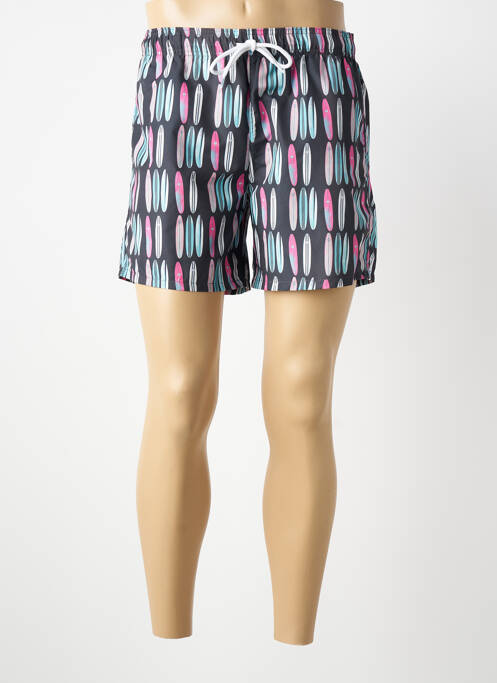 Short de bain tissage popeline vert EMINENCE homme