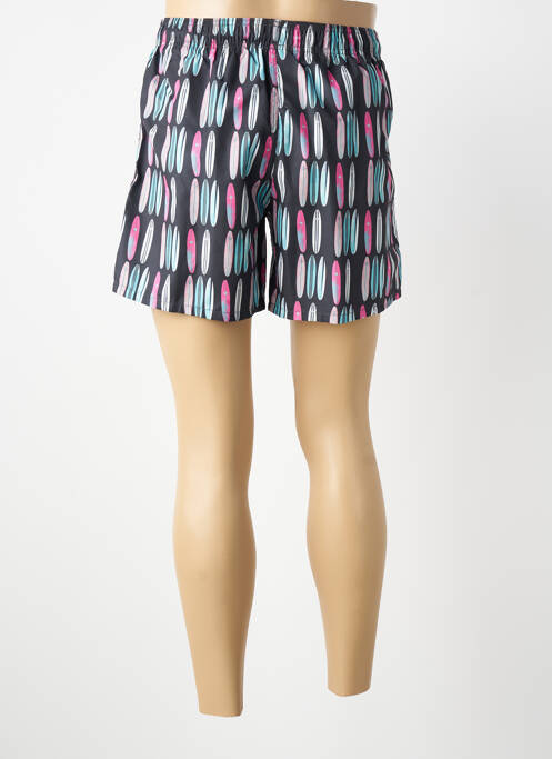 Short de bain tissage popeline vert EMINENCE homme