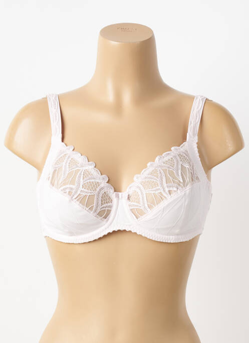 Soutien-gorge effet matière satinée haut soutien-gorge emboitant rose LOUISA BRACQ femme
