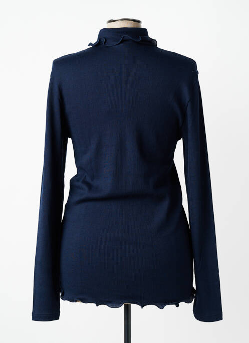 Top stretch manches longues bleu ARMOR LUX femme