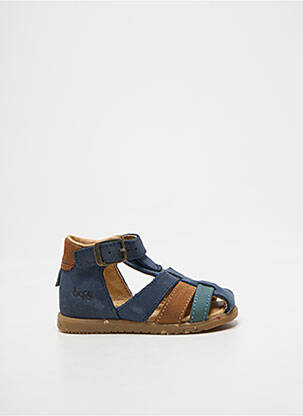 Sandales/nu pieds bout rond bout rond bleu BOPY garçon