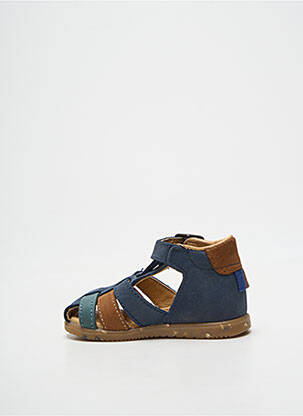 Sandales/nu pieds bout rond bout rond bleu BOPY garçon
