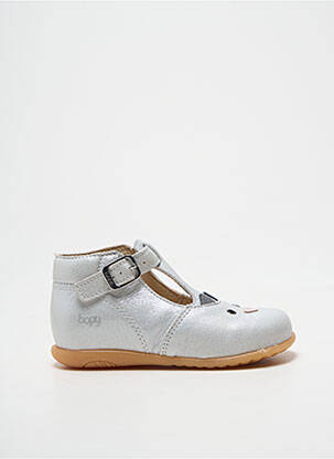 Bottillons fermeture boucle(s) bout rond gris BOPY fille