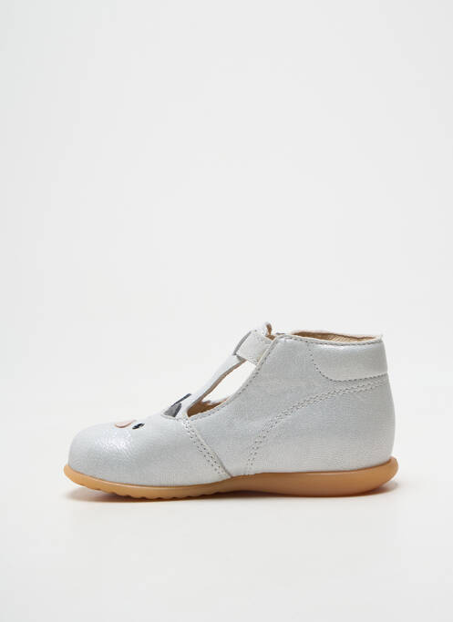 Bottillons fermeture boucle(s) bout rond gris BOPY fille