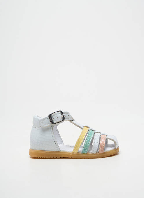 Sandales/nu pieds bout rond bout rond blanc BOPY fille