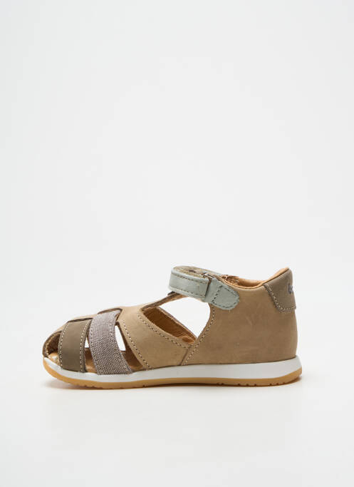 Sandales/nu pieds bout rond bout rond beige BOPY garcon