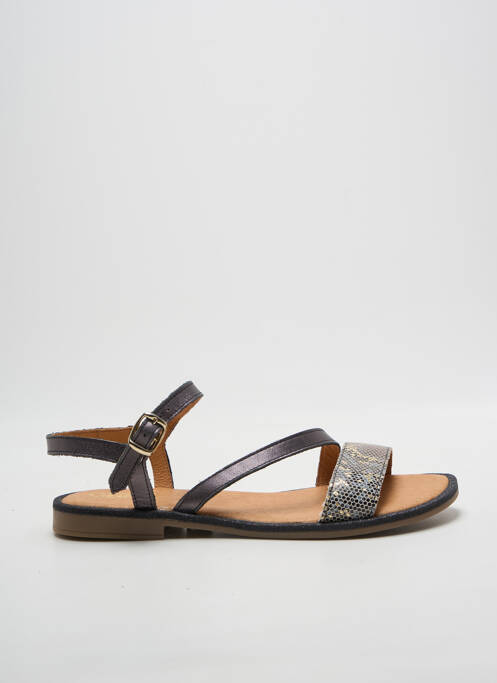 Sandales/nu pieds impression chiquet gris GBB fille