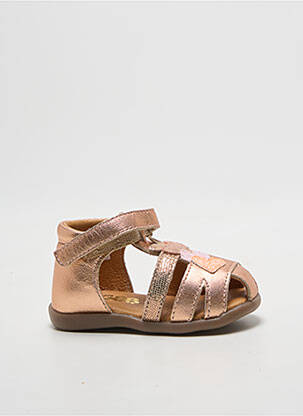 Sandales/nu pieds bout rond bout rond rose GBB fille