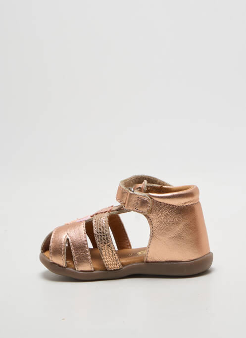 Sandales/nu pieds bout rond bout rond rose GBB fille