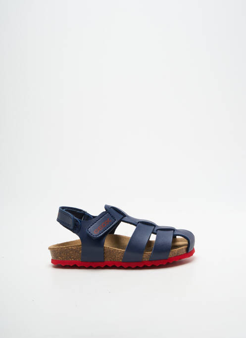 Sandales/nu pieds type de semelle anatomique bout rond bleu GEOX garcon