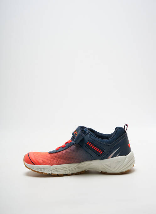 Baskets fermeture scratch bout rond bleu LICO garcon