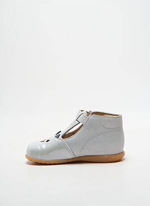 Bottillons fermeture boucle(s) bout rond argent BOPY fille