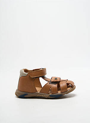 Sandales/nu pieds bout rond bout rond marron GBB garçon