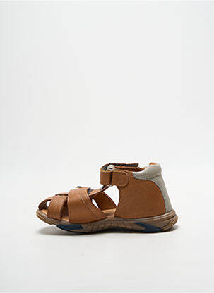 Sandales/nu pieds bout rond bout rond marron GBB garçon
