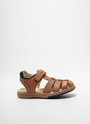 Sandales/nu pieds bout rond bout rond marron KICKERS garcon