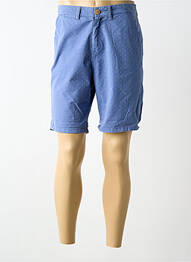 Bermuda coupe droite bleu LEE COOPER femme