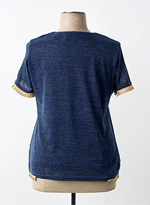 Top manches courtes manches courtes bleu MERI & ESCA femme