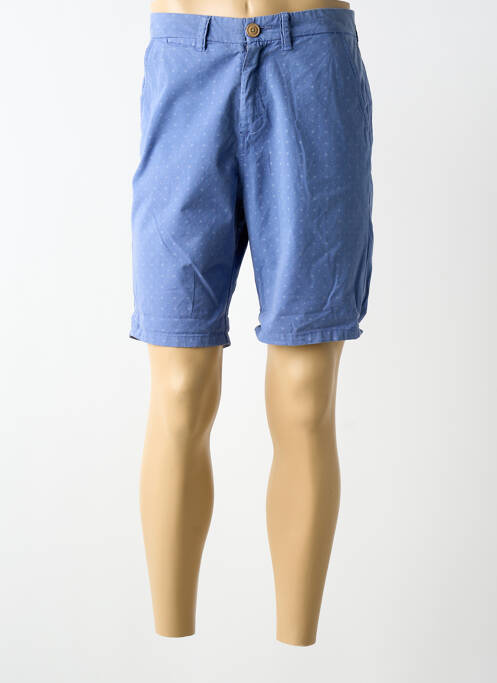 Bermuda coupe droite bleu LEE COOPER femme