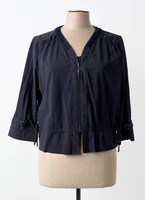 Blouse manches longues manches longues bleu FRED SABATIER femme