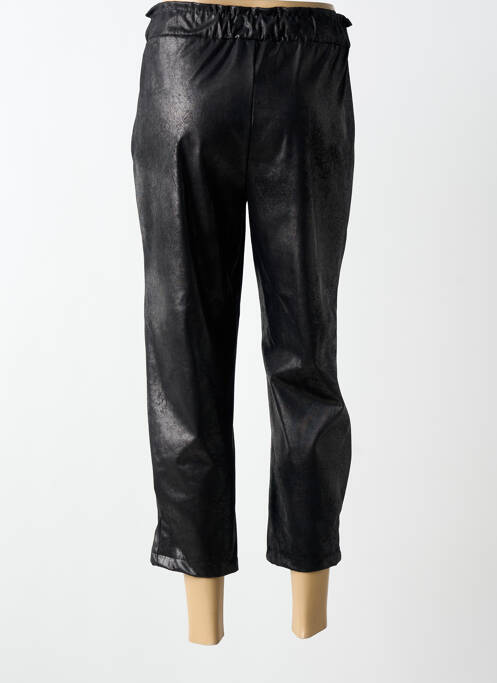 Pantacourt taille élastique noir NÜ femme