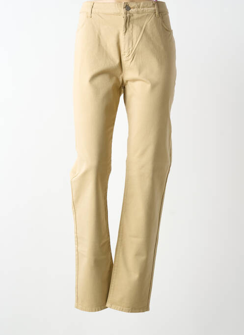 Pantalon slim poches beige KANOPE femme