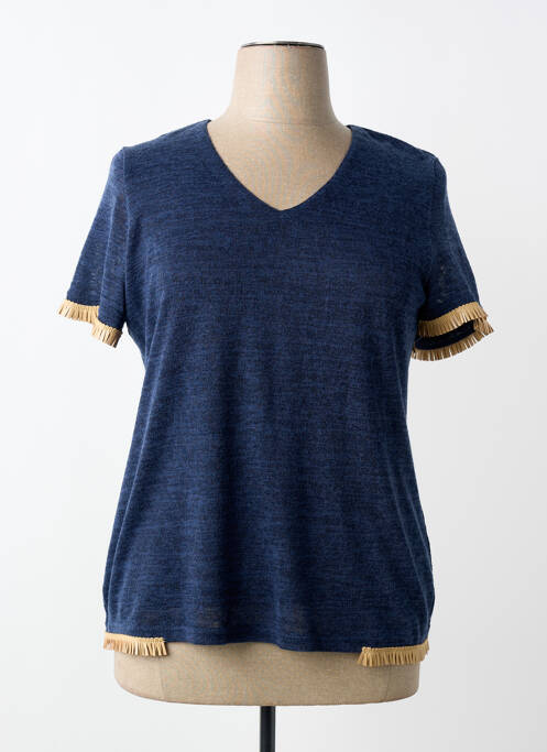 Top manches courtes manches courtes bleu MERI & ESCA femme
