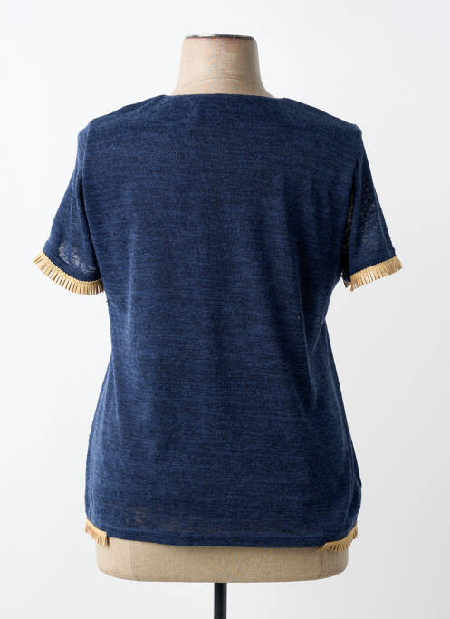 Top manches courtes manches courtes bleu MERI & ESCA femme