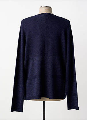 Gilet manches longues coupe cintrée bleu JUPER femme