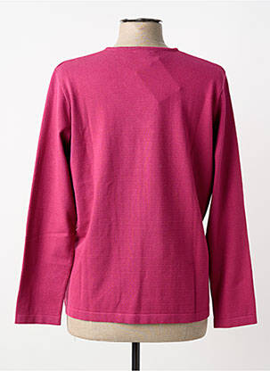 Pull coupe cintrée manches longues rose JUPER femme
