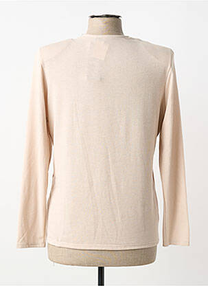 Top stretch manches longues beige NAYAT femme