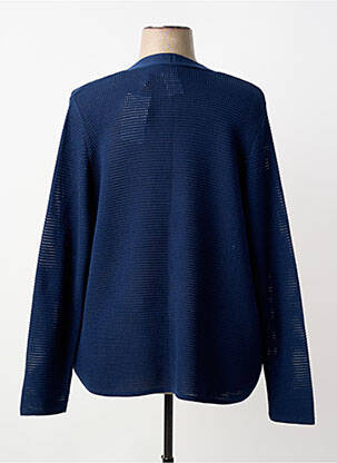 Gilet manches longues stretch bleu RABE femme