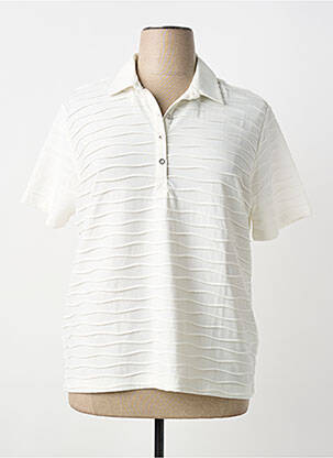 Polo stretch manches courtes beige RABE femme