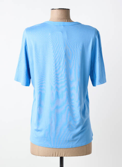 Top manches courtes manches courtes bleu FRANK WALDER femme