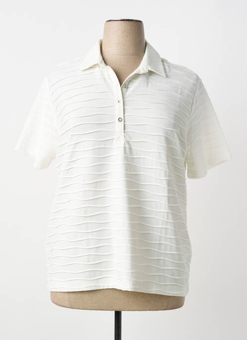 Polo stretch manches courtes beige RABE femme