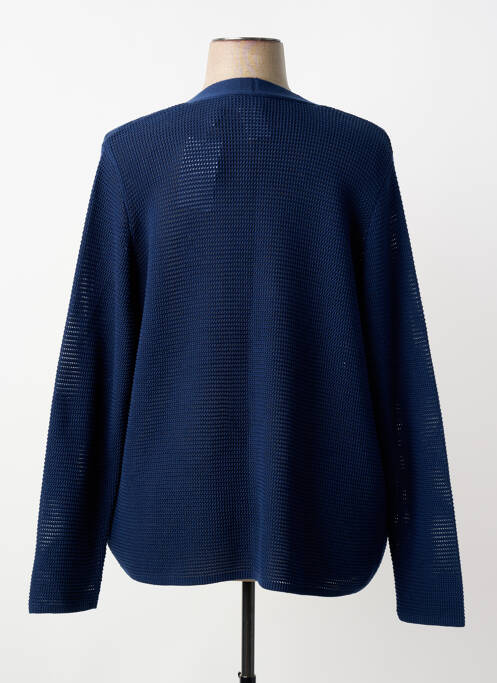 Gilet manches longues stretch bleu RABE femme