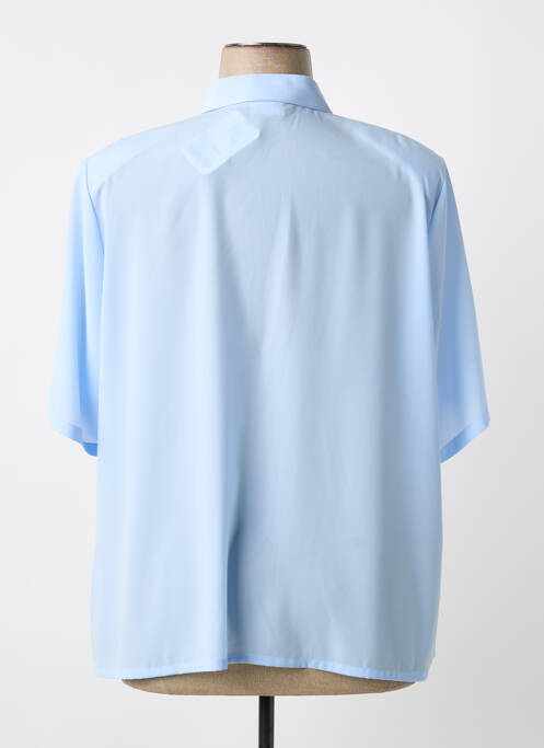 Chemisier manches courtes manches courtes bleu SOMMERMANN femme