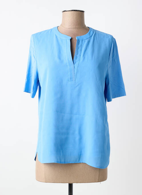 Top manches courtes manches courtes bleu FRANK WALDER femme