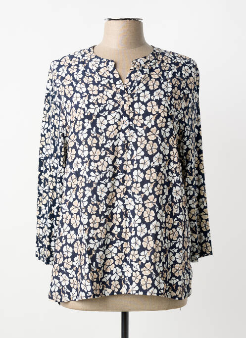 T-shirt manches 3/4 manches 3/4 noir FRANK WALDER femme