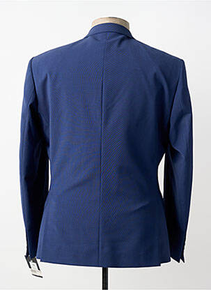 Blazer finition intérieure doublure imprimée bleu KAMAO homme