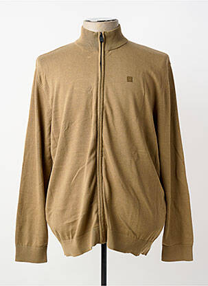 Gilet manches longues maille souple et aérée marron STREET ONE homme