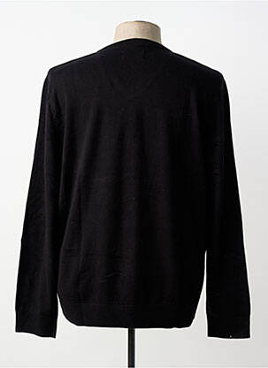 Pull col v manches longues noir STREET ONE homme