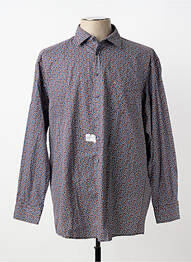 Chemise manches longues poches bleu JUPITER homme